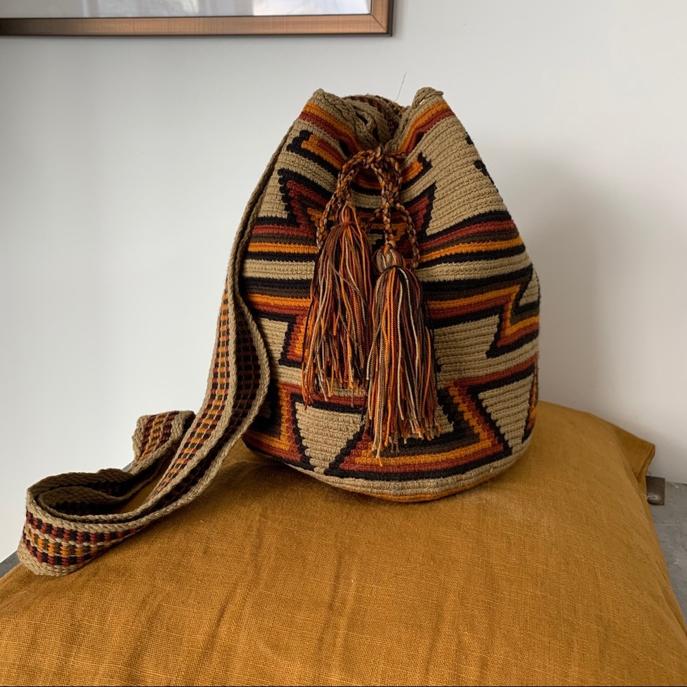 Wayuu Woven Bucket Bag